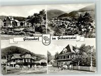 07429 O6826 Sitzendorf Gebrauchsspuren FDGB Heim Max Kirchner Hotel zur Linde