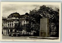 Bratislava Pozsony Foto AK Denkmal Straßenbahn