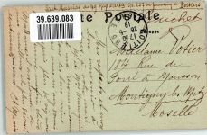 86000 Poitiers 1919 - Kirche Notre Dame Feldpost Frankreich