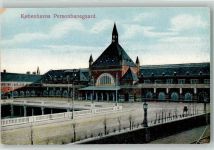 Kopenhagen København 1924 Gebrauchsspuren Bahnhof