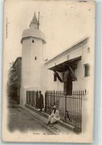 Blida 1904 - Moschee Tracht