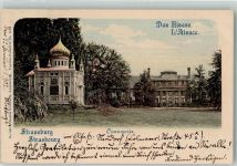 67000 Strasbourg Straßburg 1902 - Orangerie Schloss
