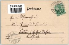 67000 Strasbourg Straßburg 1902 - Orangerie Schloss