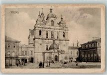 Wilna Vilnius 1916 - Feldpost WK I Kirche