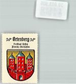 63683 W6474 Ortenberg , Hess Vignette Wappen Kaffee Hag