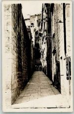 Dubrovnik Ragusa 1930 Foto AK Ulica sa Minscetom Straße