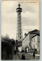69000 Lyon Foto AK Aussichtsturm La Tour Metallique