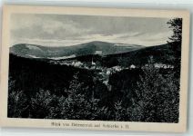 38879 O3706 Schierke am Brocken - Blick vom Helnenrh