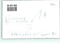 89312 W8870 Günzburg FOTO KEINE AK Frauenkirche Ort handschriftlich Foto Orginal aus Archiv eines Ansichtskartenverlags