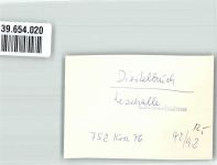 32756 W4930 Diestelbruch FOTO KEINE AK Lesehalle Ort handschriftlich Foto Original aus Archiv eines Ansichtskartenverlags