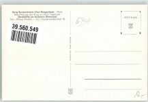 76889 W6749 Vorderweidenthal - Burg Berwartstein Gasthaus im Rittersaal