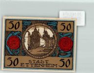 77955 W7637 Ettenheim Notgeldschein Notgeld 50 Pfennig