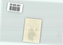 91052 W8520 Bruck Vignette Vignette Freistaat Bayern Kreis MIttelfranken Wappen goldener Schlüssel blaues Gewand