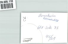 64625 W6140 Bensheim - Foto Original aus Archiv eines Ansichtskartenverlags