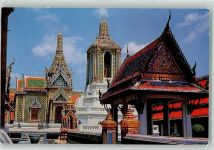 Bangkok 1969 Foto AK Emerald buddha Temple