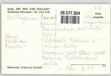 1201 Hilversum - Hotel Het Hof van Holland Kerkbrink