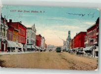 Rochester 1912 - Main Street Straßenbahn Medina