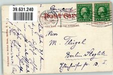 Rochester 1912 - Main Street Straßenbahn Medina