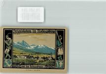 Schmiedeberg i Rsgb Kowary Notgeldschein 50 Pfennig