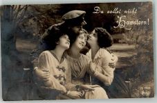 Du sollst nicht Hamstern Uniform Frauen Nr. 62176/6 Amag 1913