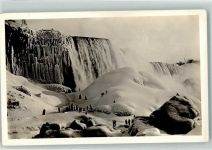 Niagara Falls FOTO KEINE AK Ort handschriftlich Winter