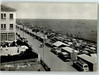 47814 Bellaria Igea Marina - Schwimmbad Strand Auto Oldtimer