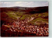 97846 W8775 Partenstein im Spessart FOTO KEINE AK Fliegeraufnahme Ort handschriftlich Foto Original aus Archiv eines Ansichtskartenverlags