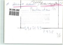 97846 W8775 Partenstein im Spessart FOTO KEINE AK Fliegeraufnahme Ort handschriftlich Foto Original aus Archiv eines Ansichtskartenverlags