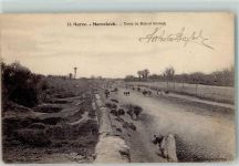 Marrakesch Marrakesh 1919 - Route de Bab-el-Khmich