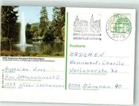 65307 W6208 Bad Schwalbach Privatganzsache Fontäne