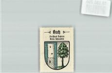 89290 W7919 Buch b Illertissen Vignette Wappen