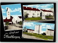 86391 W8901 Stadtbergen - Kirche St. Nikolaus Denkmal