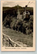Liberec Reichenberg i. Böhmen Foto AK Seilbahn Jeschken