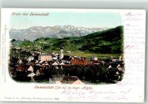87509 W8970 Immenstadt i. Allgäu 1899 Lithographie
