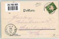 87509 W8970 Immenstadt i. Allgäu 1899 Lithographie