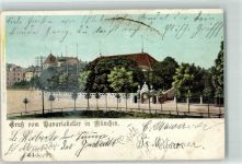 80331 W8000 München 1903 Gebrauchsspuren Eingang zum Bavariakeller Verlag Zieher, Ottmar