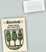 97647 W8741 Oberelsbach Vignette Wappenmarke Kaffee Hag