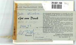 78112 W7742 St. Georgen im Schwarzwald - Winter Ort handschriftlich Original aus Archiv eines Ansichtskartenverlags