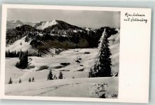 83661 W8172 Lenggries - Winter Rauhalmen mit Schönberg