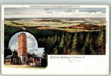 08304 O9413 Schönheide , Erzgeb - Prinz Georg Turm auf dem Kuhberg