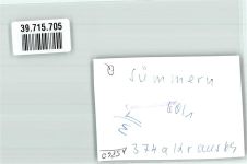 58636 W5860 Sümmern FOTO KEINE AK Kirche Kreuz Ort handschriftlich Foto Original aus Archiv eines Ansichtskartenverlags