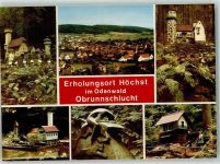 64739 W6128 Höchst i Odw Foto AK Obrunnschlucht