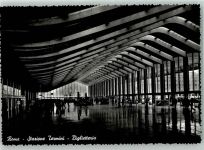 00100 Roma Rom Foto AK Schalterhalle Bahnhof