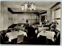 88633 W7799 Heiligenberg , Baden Foto AK Hotel Post