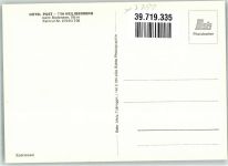 88633 W7799 Heiligenberg , Baden Foto AK Hotel Post