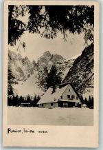 Planica Ratschach-Matten 1946 Winter Foto AK