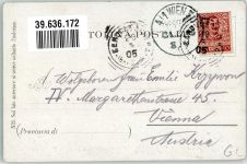 25083 Gardone Riviera 1905 Lithographie Grand Hotel