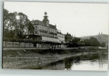 53424 W5480 Remagen Foto AK Hotel Rhein Ort handschriftlich