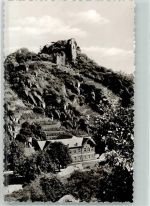 53505 W5486 Altenahr Foto AK Burg Ruine