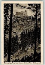 Kynast Chojnik Gebrauchsspuren Burg Ruine Höllengrund